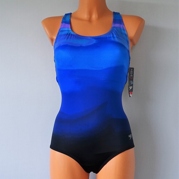 Speedo Other - Speedo One Piece Starry Blue Swimsuit Size 6 NWT